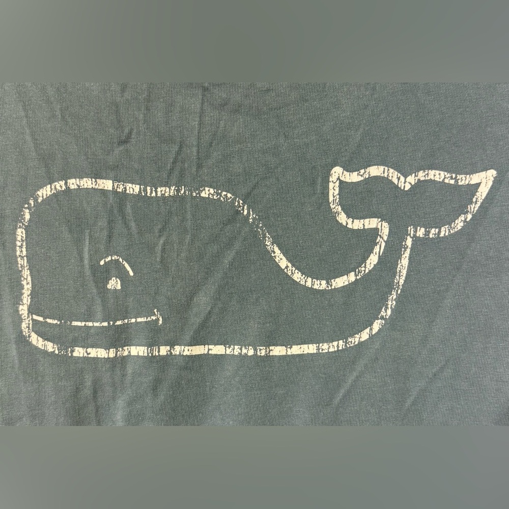 Vineyard Vines Teal Short Sleeve Tee - Picture 4 of 5